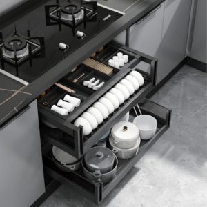 Ngăn kéo đựng bát và đĩa sang trọng