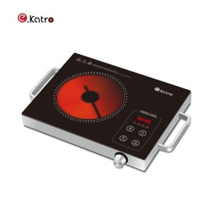 P-27B Bếp gốm đơn có núm vặn và tay cầm